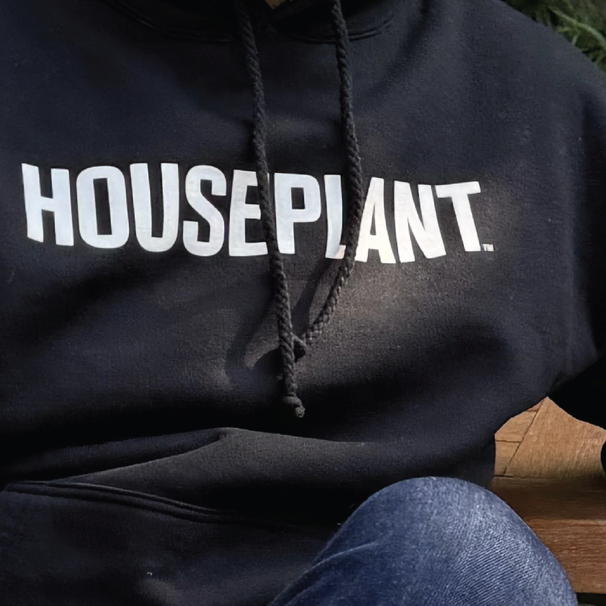 Houseplant Hoodie in Black - Image 3